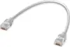 Ubiquiti UACC-Cable-Patch-EL-0.15M-W networking cable Translucent, White Cat6