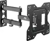Maclean MC-700N TV Monitor Wall Mount Universal max VESA 200x20 23"-43" 30kg Black Extendable Tilting for Small TVs