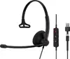EPOS 1001419 headset, wired, headband, office/call center, USB Type-C / USB Type-A, black