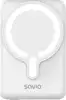 Savio BA-13 power bank 10000 mAh Wireless charging White
