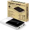 Powerbank 10 000mAh, 2x USB, 1x USB-C 22,5W, QC4+, LCD screen, white