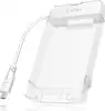 IcyBox IB-AC703-C USB-C 3.2 transparent enclosure for 2.5" HDD and SSD drives