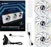 120mm Lian Li UNI FAN TL120 LCD Wireless White 3-Pack