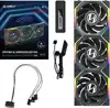 120mm Lian Li UNI FAN SL Wireless LCD 120 ARGB Reverse Blade 3-pack
