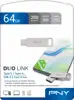 Stick USB-Stick 64GB PNY DUO LINK USB 3.2 OTG TYPE-A/C retail
