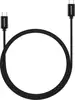 STICK ADATA USB 2.0 Kabel, USB-C Stecker > USB-C Stecker (schwarz, 1 Meter, PD 3.0, QC 3.0, Laden mit bis zu 100 Watt)