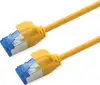 Roline S/FTP (PiMF) Data Center mrežni kabel, Cat.6A (Class EA), slim, LSOH, tangle free, 3.0m, žuti