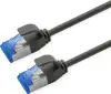 Roline S/FTP (PiMF) Data Center mrežni kabel, Cat.6A (Class EA), slim, LSOH, tangle free, 3.0m, crni