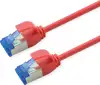 Roline S/FTP (PiMF) Data Center mrežni kabel, Cat.6A (Class EA), slim, LSOH, tangle free, 2.0m, crveni