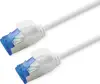 Roline S/FTP (PiMF) Data Center mrežni kabel, Cat.6A (Class EA), slim, LSOH, tangle free, 0.5m, bijeli