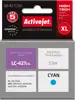 Activejet AB-427CNX Brother printer ink cartridge, replacement for Brother LC-427CXL; Supreme; 53 ml; light blue