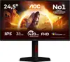 AOC G4 25G4KUR computer monitor 62.2 cm (24.5") 1920 x 1080 pixels Full HD LED Black, Red